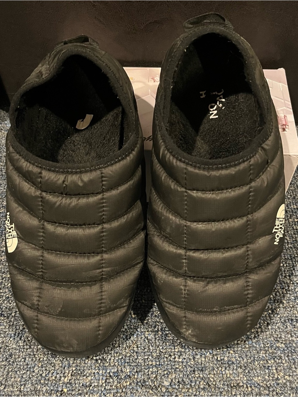 The North Face Women’s Quilted Slip-On Slippers - Black